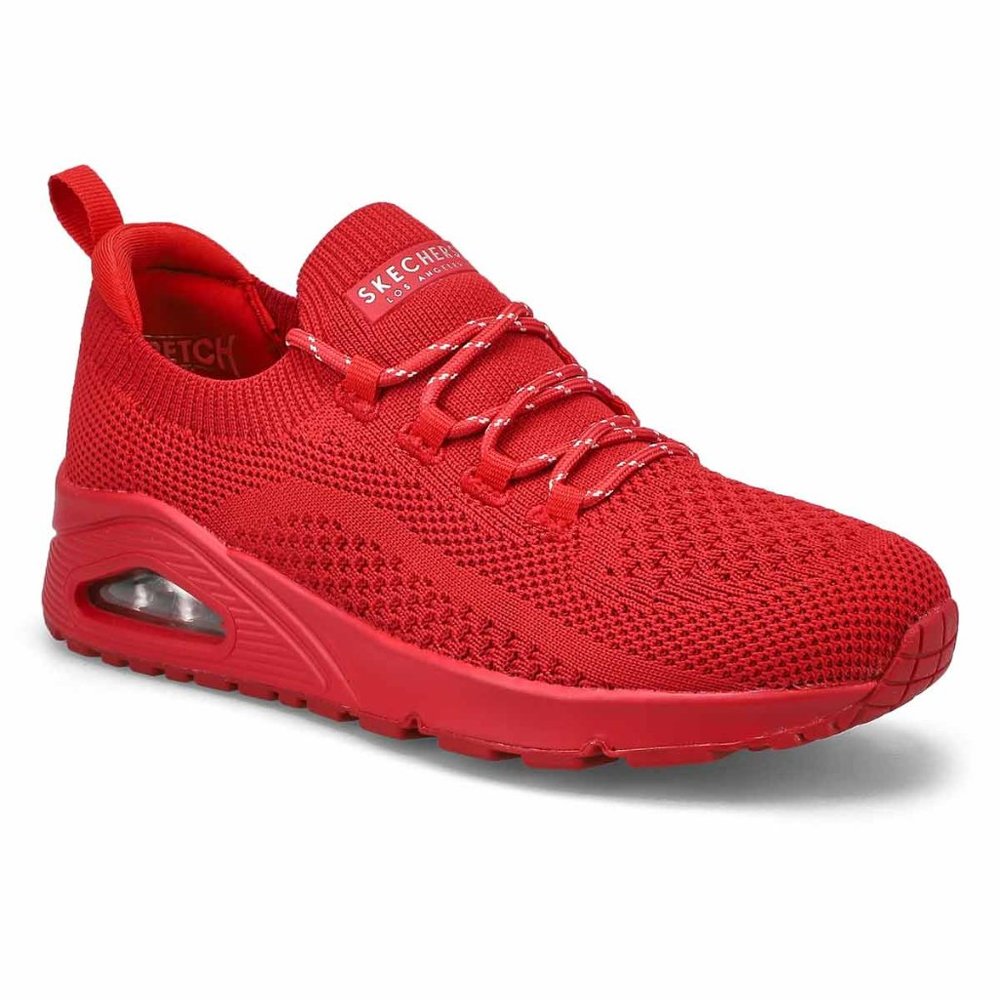 Skechers Red Athletic Shoes